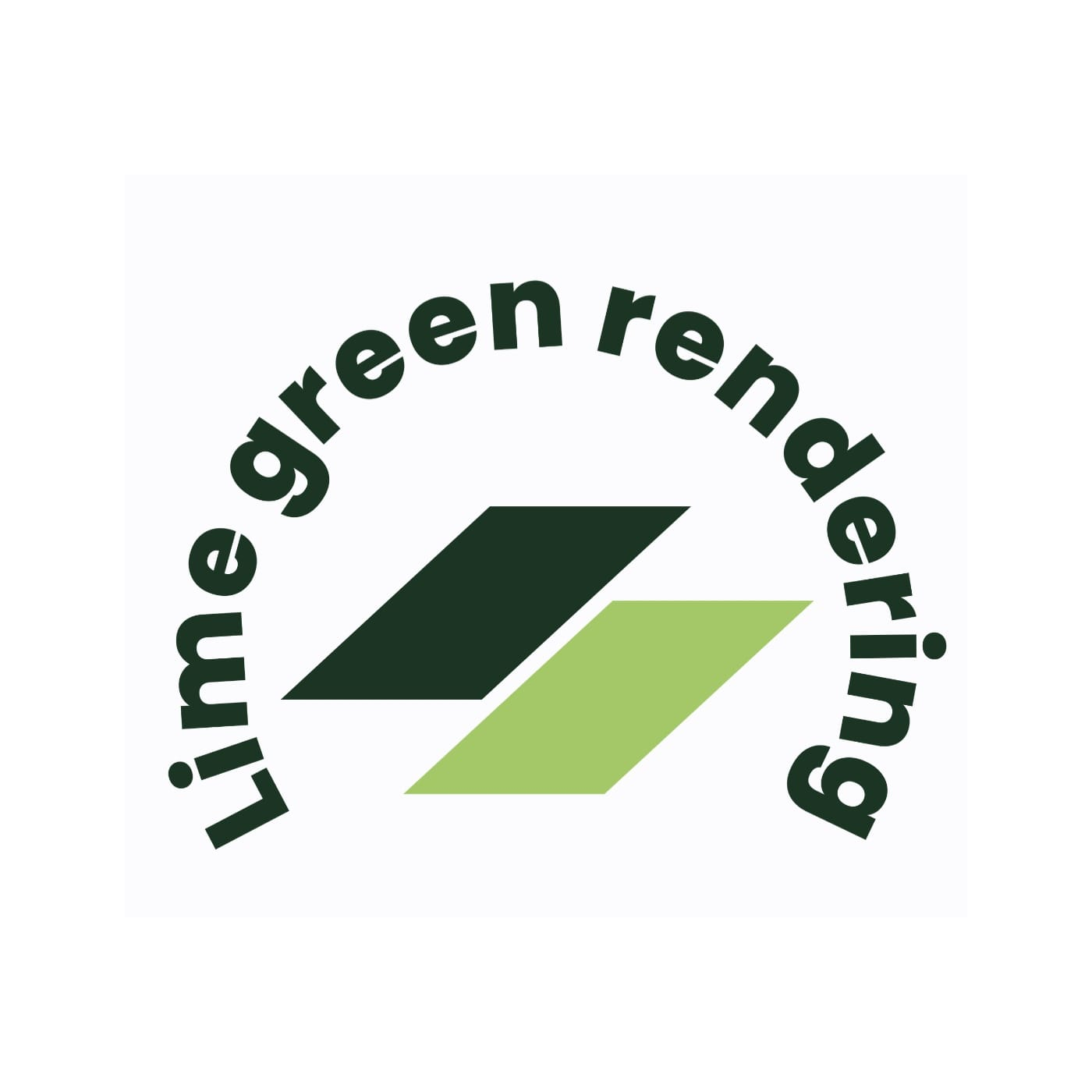 Lime Green Rendering logo